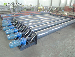 U shaped screw conveyor